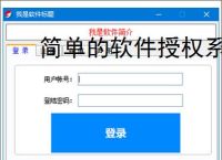 简单的软件授权系统：轻量级解决方案