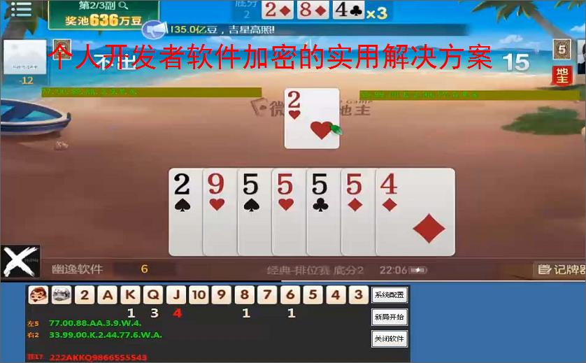 个人开发者软件加密的实用解决方案